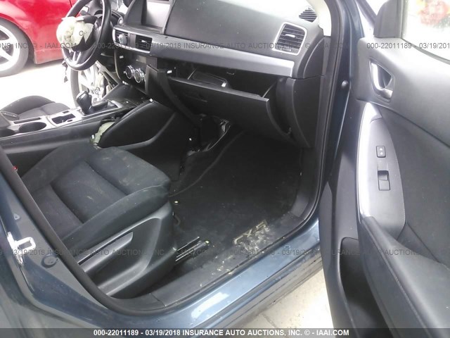 JM3KE4CYXG0634453 - 2016 MAZDA CX-5 TOURING Синий фото 5