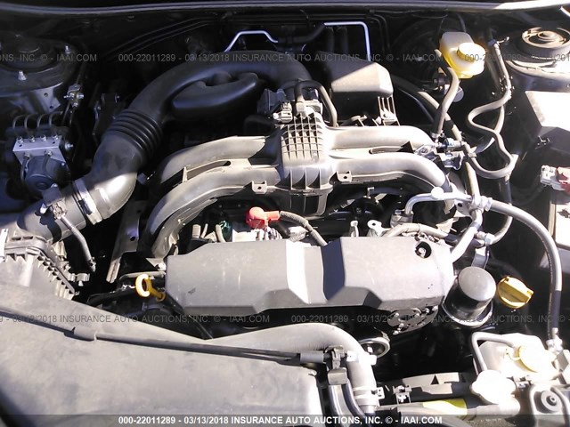 JF2GPABC9G8200167 - 2016 SUBARU CROSSTREK PREMIUM შავი ფოტო 10