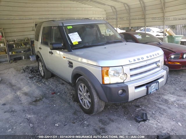 SALAE25477A436497 - 2007 LAND ROVER LR3 SE SILVER photo 1