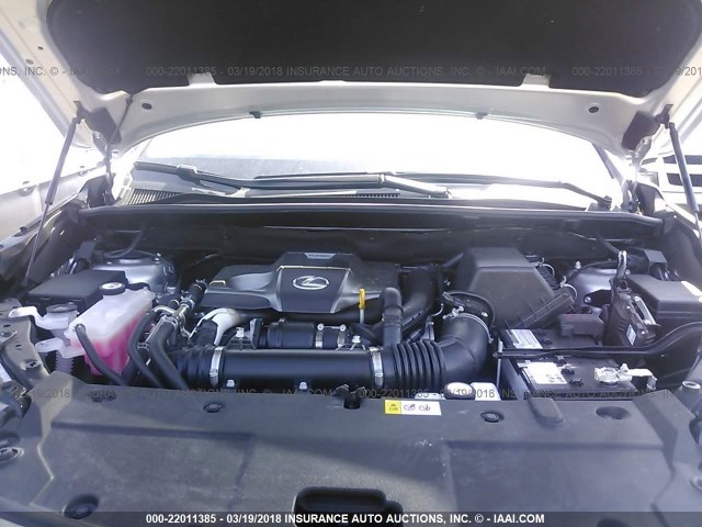 JTJYARBZ5J2089342 - 2018 LEXUS NX 300/BASE/F SPORT 银色 照片 10