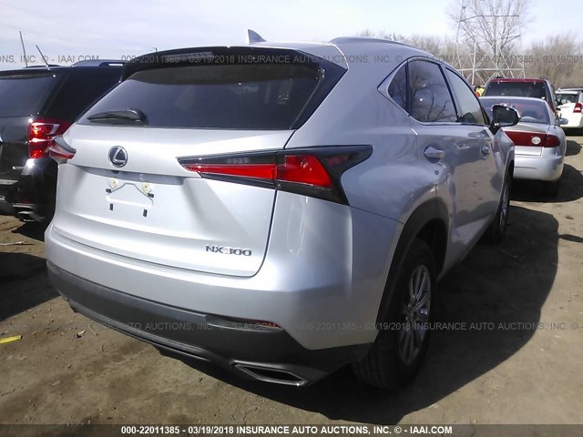 JTJYARBZ5J2089342 - 2018 LEXUS NX 300/BASE/F SPORT 银色 照片 4