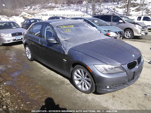 WBAPK5C58BF127220 - 2011 BMW 328 XI SULEV GRAY photo 1