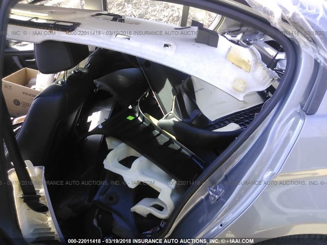 WBAPK5C58BF127220 - 2011 BMW 328 XI SULEV GRAY photo 8