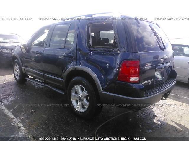 1FMDU63K43UA45117 - 2003 FORD EXPLORER XLT/XLT SPORT/NBX 蓝色 照片 3