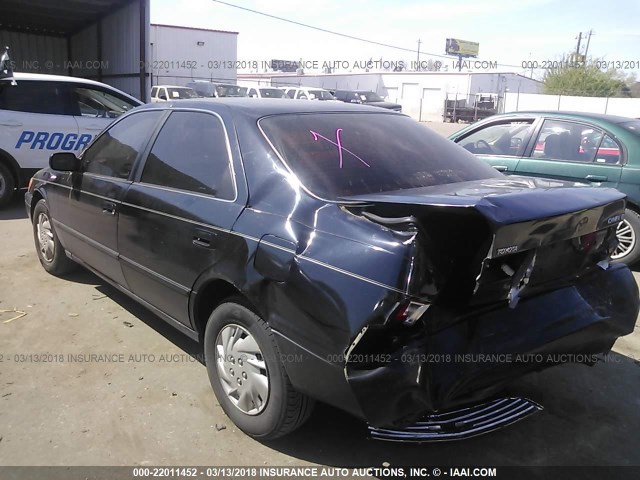 4T1BG22K7VU805536 - 1997 TOYOTA CAMRY CE/LE/XLE 黑色 照片 3