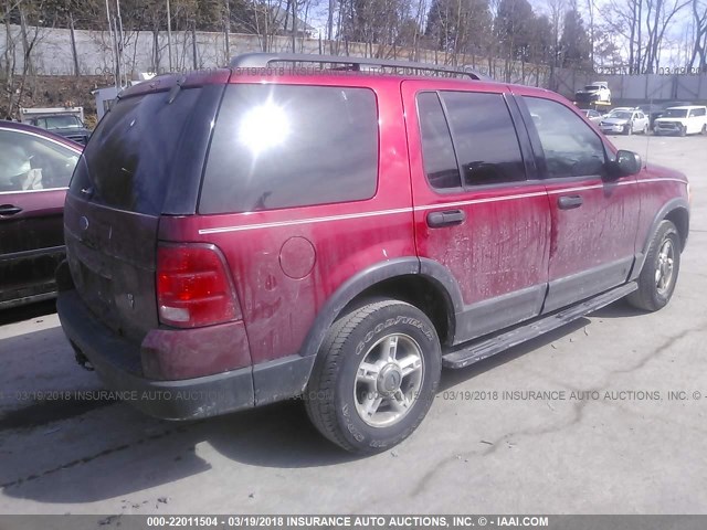 1FMZU73W13ZB24794 - 2003 FORD EXPLORER XLT/XLT SPORT/NBX 红色 照片 4