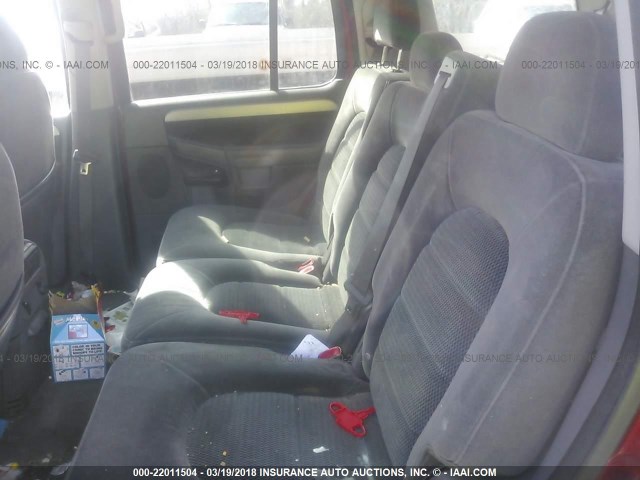 1FMZU73W13ZB24794 - 2003 FORD EXPLORER XLT/XLT SPORT/NBX 红色 照片 8