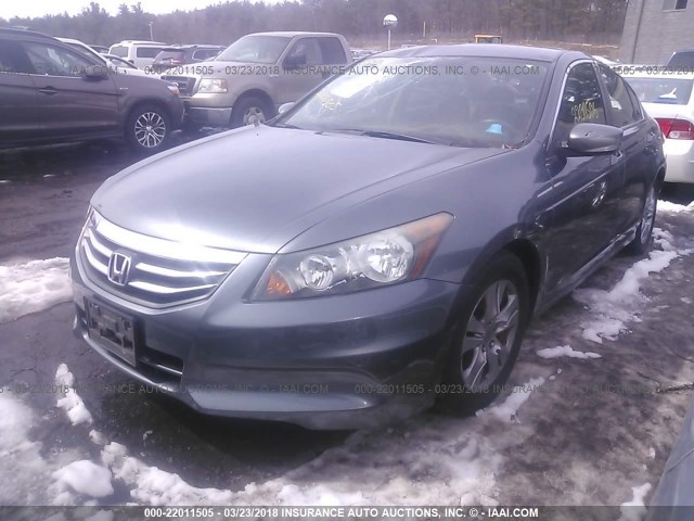 1HGCP2F48BA002186 - 2011 HONDA ACCORD LXP GRAY photo 2