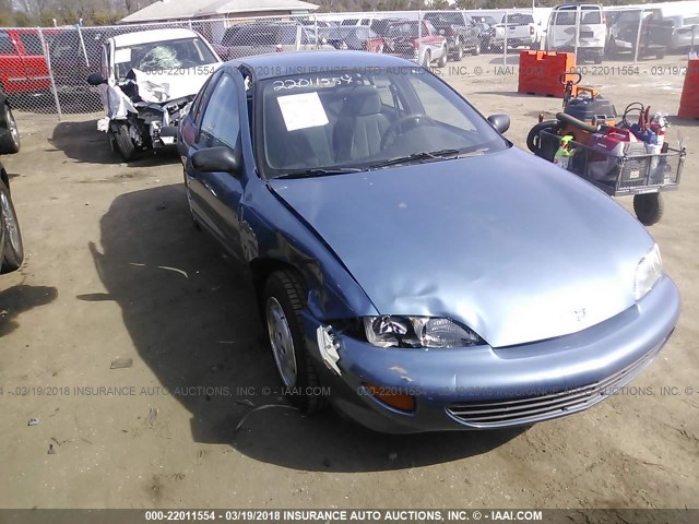 1G1JF5247V7162912 - 1997 CHEVROLET CAVALIER LS BLUE photo 1