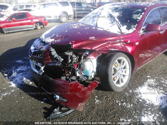 1G1ZK57778F229701 - 2008 CHEVROLET MALIBU LTZ 红色 照片 6