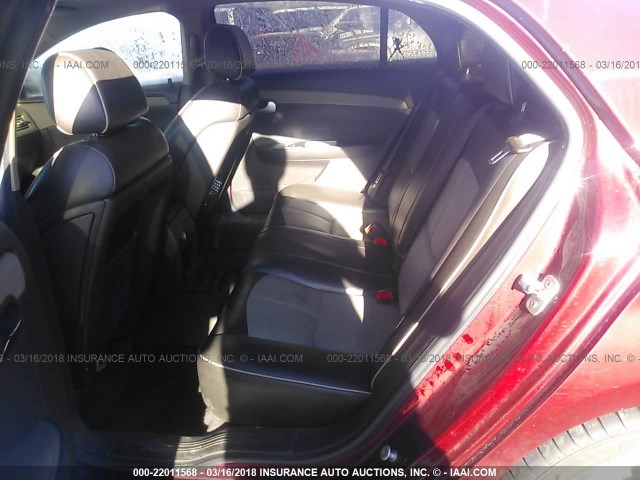 1G1ZK57778F229701 - 2008 CHEVROLET MALIBU LTZ 红色 照片 8