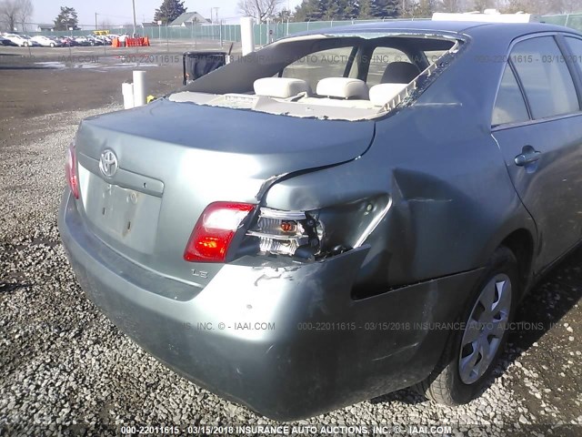 4T1BE46K67U704857 - 2007 TOYOTA CAMRY NEW GENERAT CE/LE/XLE/SE Light Blue photo 6