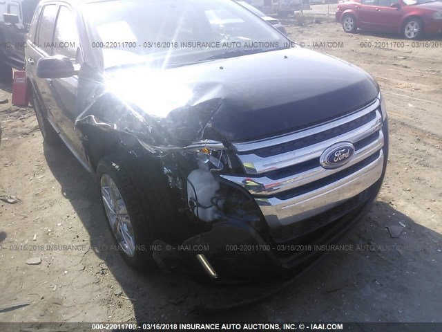 2FMDK3KC3BBA99074 - 2011 FORD EDGE LIMITED BLACK photo 6