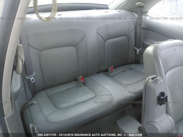 3VWDD21C0YM417330 - 2000 VOLKSWAGEN NEW BEETLE GLX 银色 照片 8