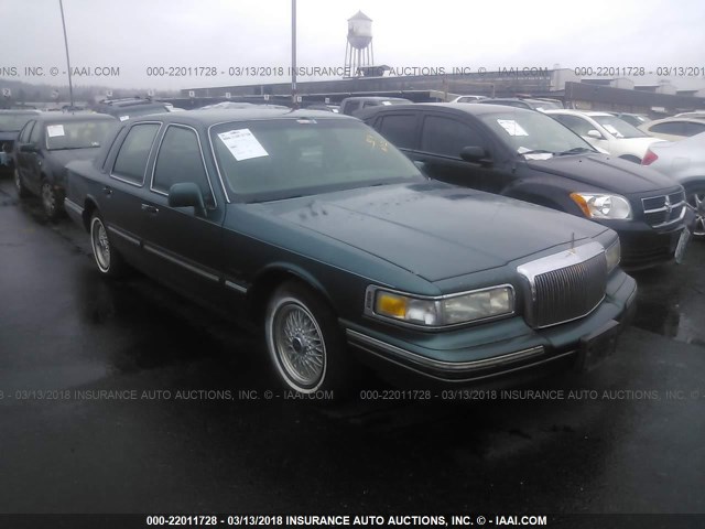 1LNLM82W3SY749845 - 1995 LINCOLN TOWN CAR SIGNATURE/SPINNAKER GREEN photo 1