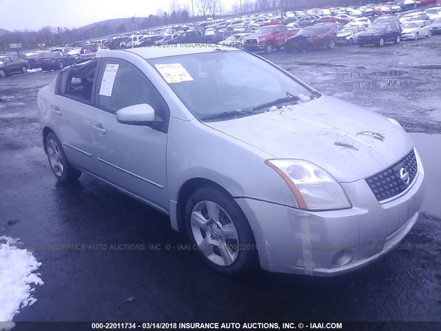 3N1AB61E38L642905 - 2008 NISSAN SENTRA 2.0/2.0S/2.0SL SILVER photo 1