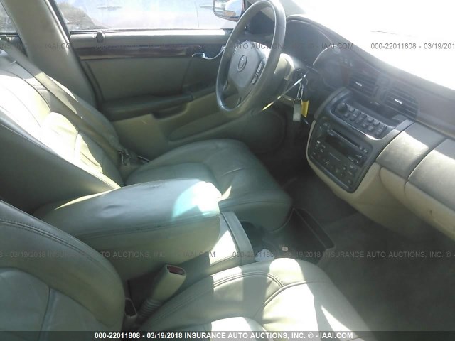 1G6KD54Y14U118621 - 2004 CADILLAC DEVILLE RED photo 5