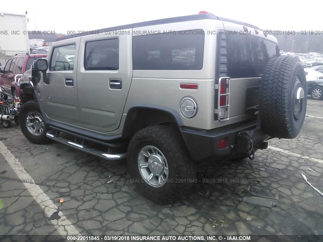 5GRGN23U17H100192 - 2007 HUMMER H2 GOLD photo 3