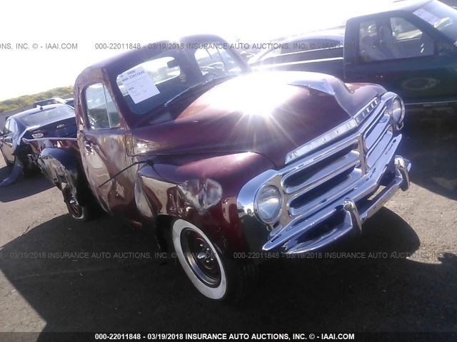 E5115803 - 1955 STUDEBAKER R SERIES  MAROON photo 1