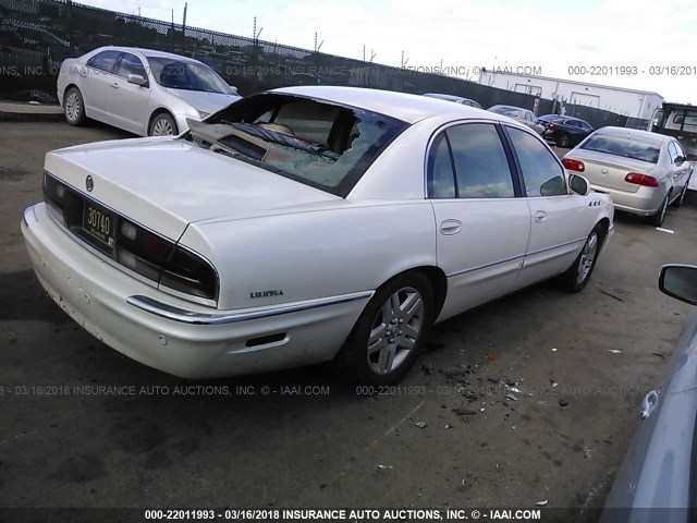 1G4CU541444126552 - 2004 BUICK PARK AVENUE ULTRA WHITE photo 4