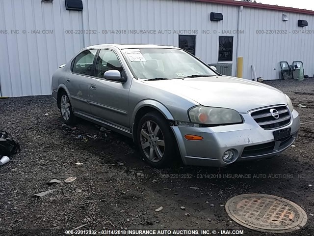 JN1DA31A43T419465 - 2003 NISSAN MAXIMA GLE/SE SILVER photo 1