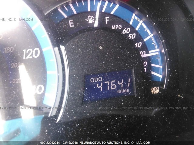 4T1BD1FK5CU039087 - 2012 TOYOTA CAMRY HYBRID/LE/XLE 青色 照片 7