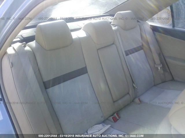 4T1BD1FK5CU039087 - 2012 TOYOTA CAMRY HYBRID/LE/XLE 青色 照片 8