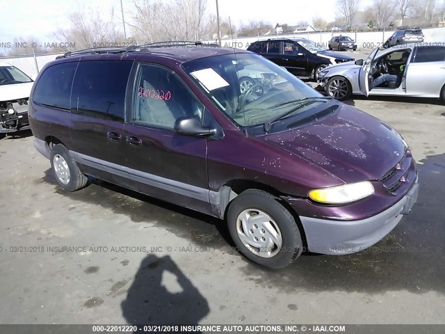 2B4GP44G5XR380331 - 1999 DODGE GRAND CARAVAN SE/SPORT MAROON photo 1