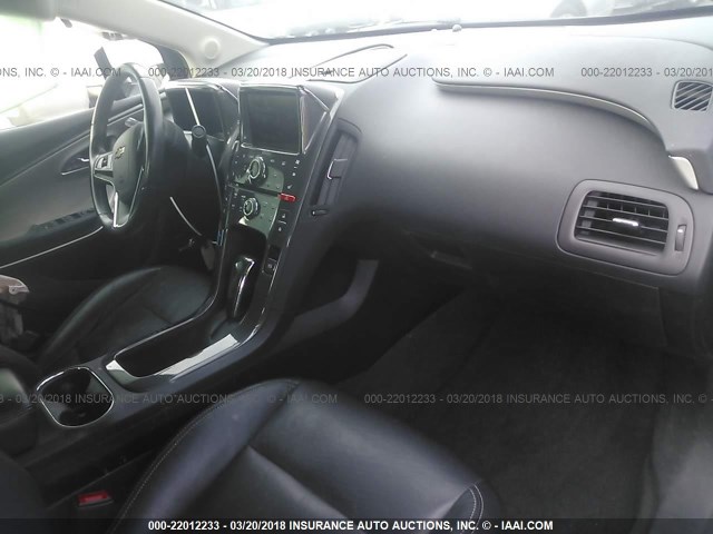 1G1RH6E45EU159362 - 2014 CHEVROLET VOLT GRAY photo 5