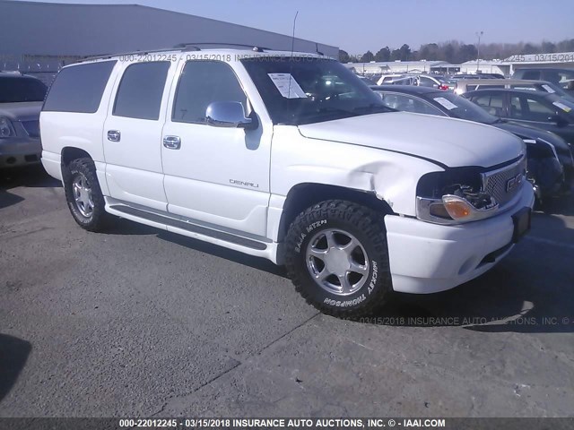 1GKFK66U94J197045 - 2004 GMC YUKON XL DENALI WHITE photo 1