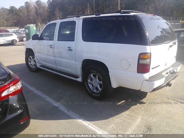 1GKFK66U94J197045 - 2004 GMC YUKON XL DENALI WHITE photo 3