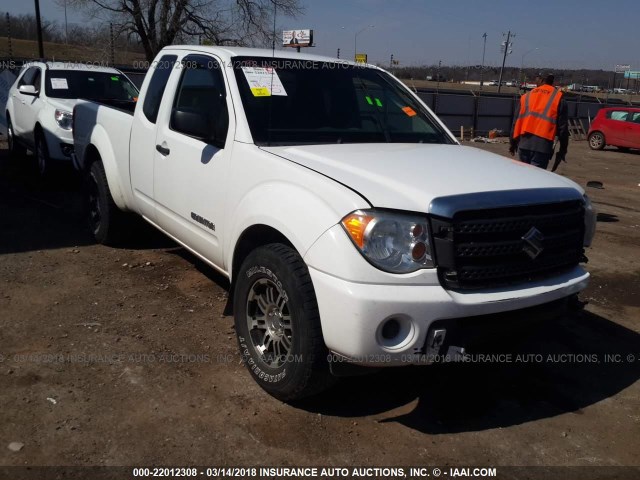 5Z62D0CT5BC425154 - 2011 SUZUKI EQUATOR SPORT WHITE photo 1