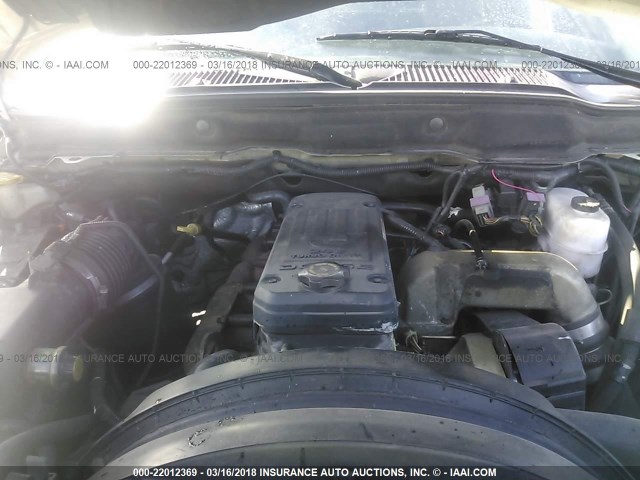 3D7KA28C04G248174 - 2004 DODGE RAM 2500 ST/SLT 白色 照片 10