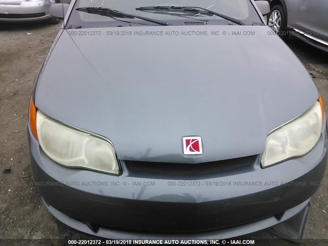 1G8AW15F37Z190107 - 2007 SATURN ION LEVEL 3 GRAY photo 6