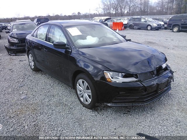 3VW2B7AJ6HM302305 - 2017 VOLKSWAGEN JETTA S 黑色 照片 1