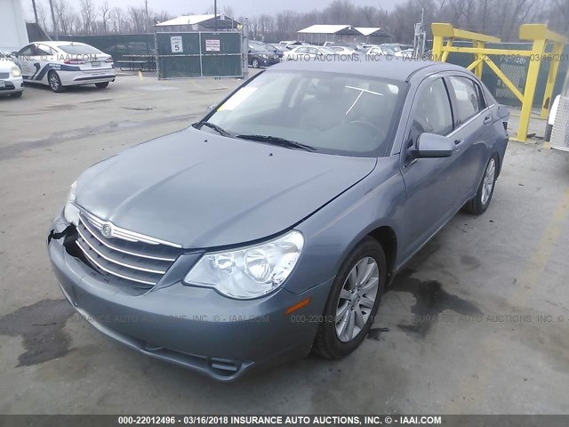 1C3CC5FB1AN172184 - 2010 CHRYSLER SEBRING LIMITED GRAY photo 2