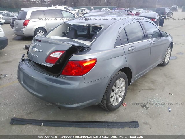 1C3CC5FB1AN172184 - 2010 CHRYSLER SEBRING LIMITED GRAY photo 4