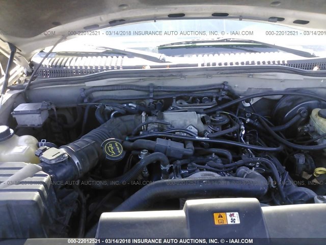 1FMZU75W73ZB47672 - 2003 FORD EXPLORER LIMITED 银色 照片 10