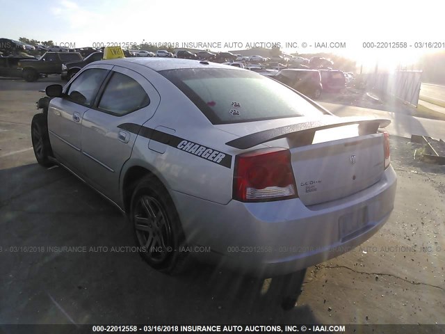 2B3CA3CV5AH310629 - 2010 DODGE CHARGER SXT SILVER photo 3