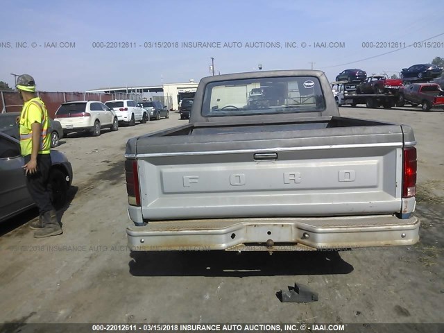 F10ENJA3693 - 1980 FORD F100 GRAY photo 8