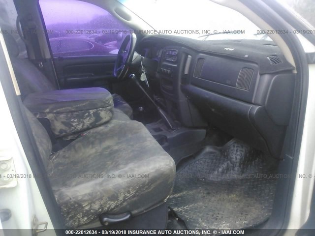 3D7KU28C03G709458 - 2003 DODGE RAM 2500 ST/SLT 白色 照片 5