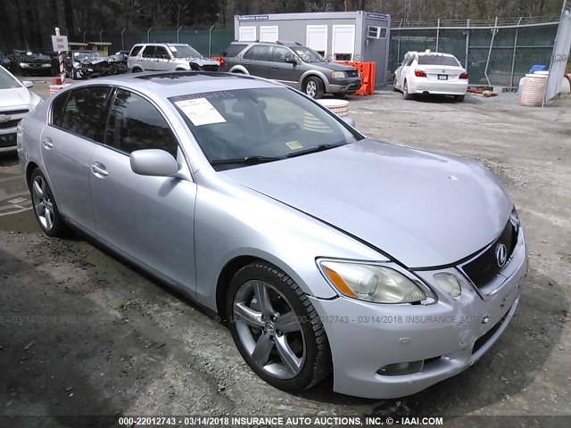 JTHBN96S265008067 - 2006 LEXUS GS GENERATION 200 430 SILVER photo 1