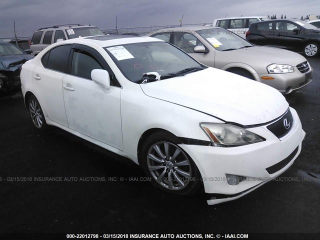 JTHBK262675044944 - 2007 LEXUS IS 250 白色 照片 1