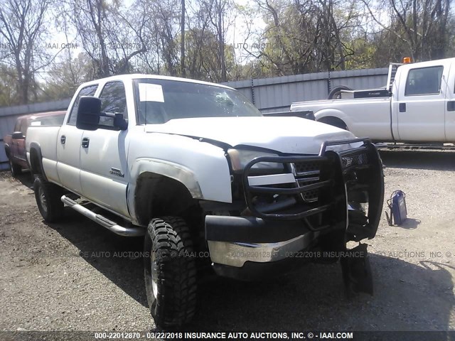 1GCHK23U66F268550 - 2006 CHEVROLET SILVERADO K2500 HEAVY DUTY WHITE photo 1