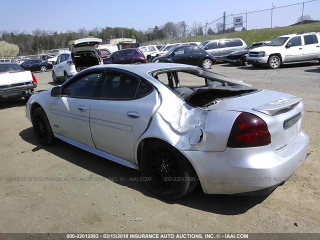 2G2WR524741286456 - 2004 PONTIAC GRAND PRIX GTP SILVER photo 6