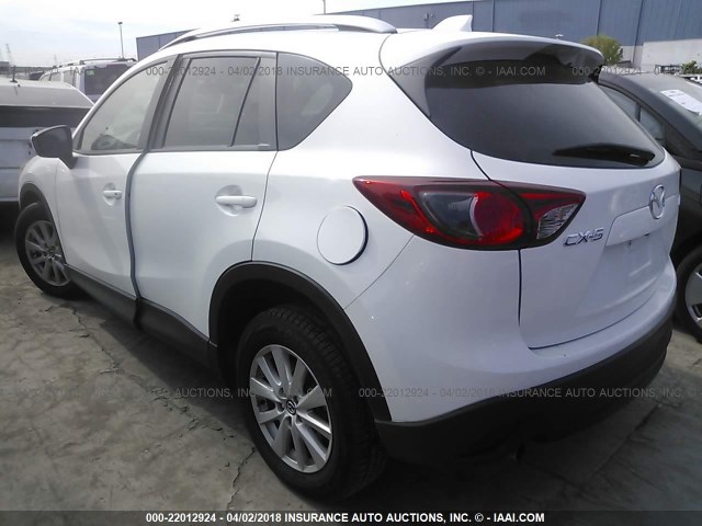 JM3KE2CEXD0146156 - 2013 MAZDA CX-5 TOURING WHITE photo 3