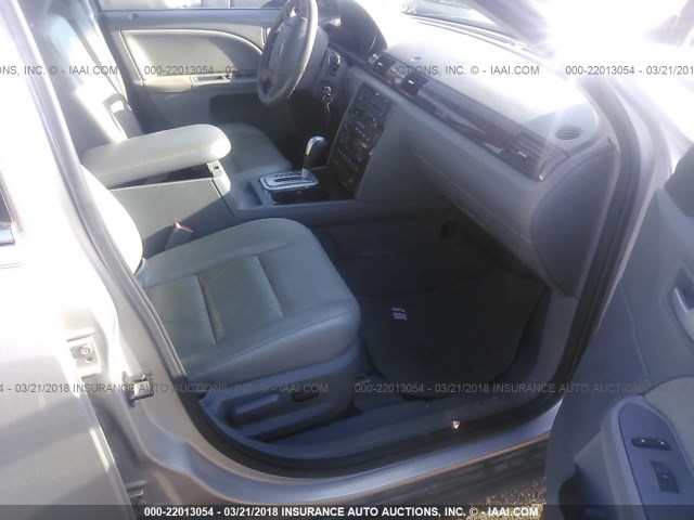1FAHP24137G162449 - 2007 FORD FIVE HUNDRED SEL GRAY photo 5