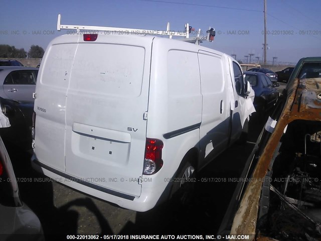 3N6CM0KN5HK708580 - 2017 NISSAN NV200 2.5S/2.5SV WHITE photo 4