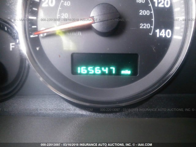 1J8HG48N76C274852 - 2006 JEEP COMMANDER BLUE photo 7