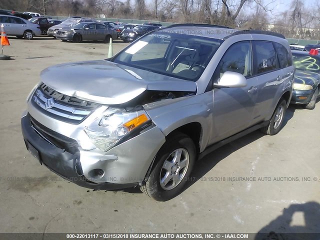 2S3DA117776108375 - 2007 SUZUKI XL7 SILVER photo 2